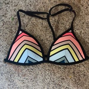 VS Pink Triangle Bikini Top